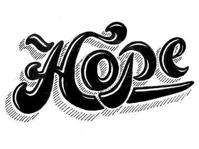 Hope design inspiration lettering rough sketch type whatever