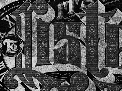 It's Time to Listen - Final decoration design eye candy filigree illustration lettering ornate script sevenly t shirt type typography