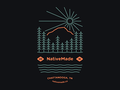 NativeMade Mountain Charm Design