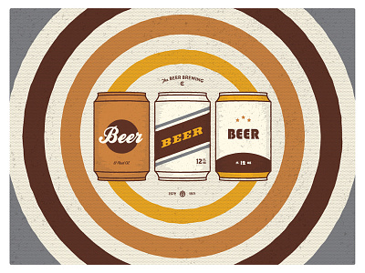 Vintage Beer Cans beer can generic pattern texture vintage