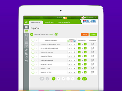 SchoolControl Teachers' Web App