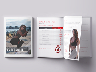Fitness ebook Design adobe illustrator branding design ebook design fitness ebook design simple design workout book design