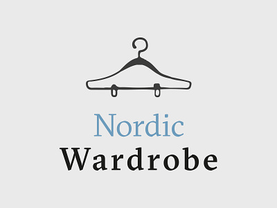 Clothes Shop Hanger Logo