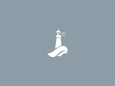 Lighthouse minimal bold logo