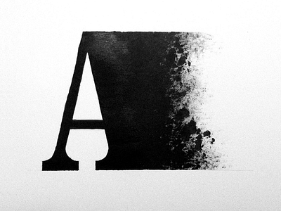 A experiment hand drawn illustration inked lettering sketch texture type typography