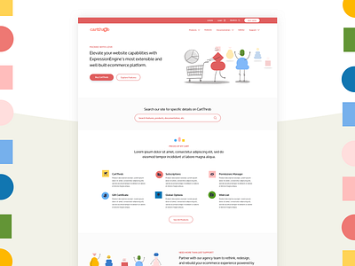 CartThrob Visual Concept brand experience foster made illustration process ui design