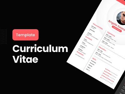 Free CV Resume Figma Template