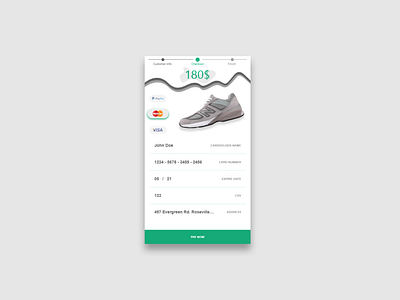 Checkout | DailyUI Challenge 3