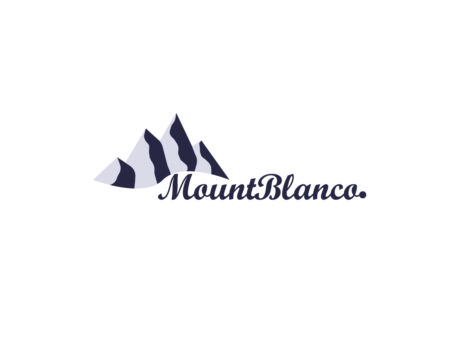 MountBlanco Logo by Mateusz Gurycz on Dribbble