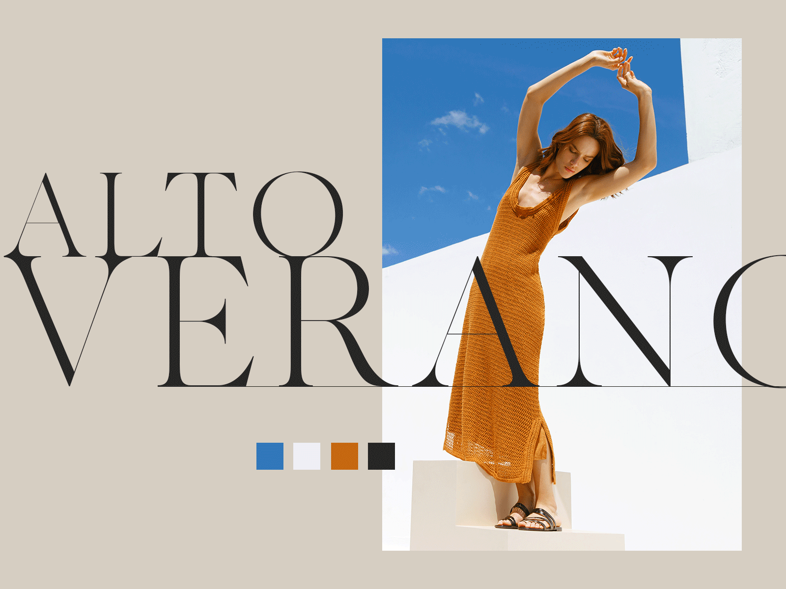 • ALTO VERANO • Campaign art direction fashion graphic design identity identity design moodboard photography season campaign typography