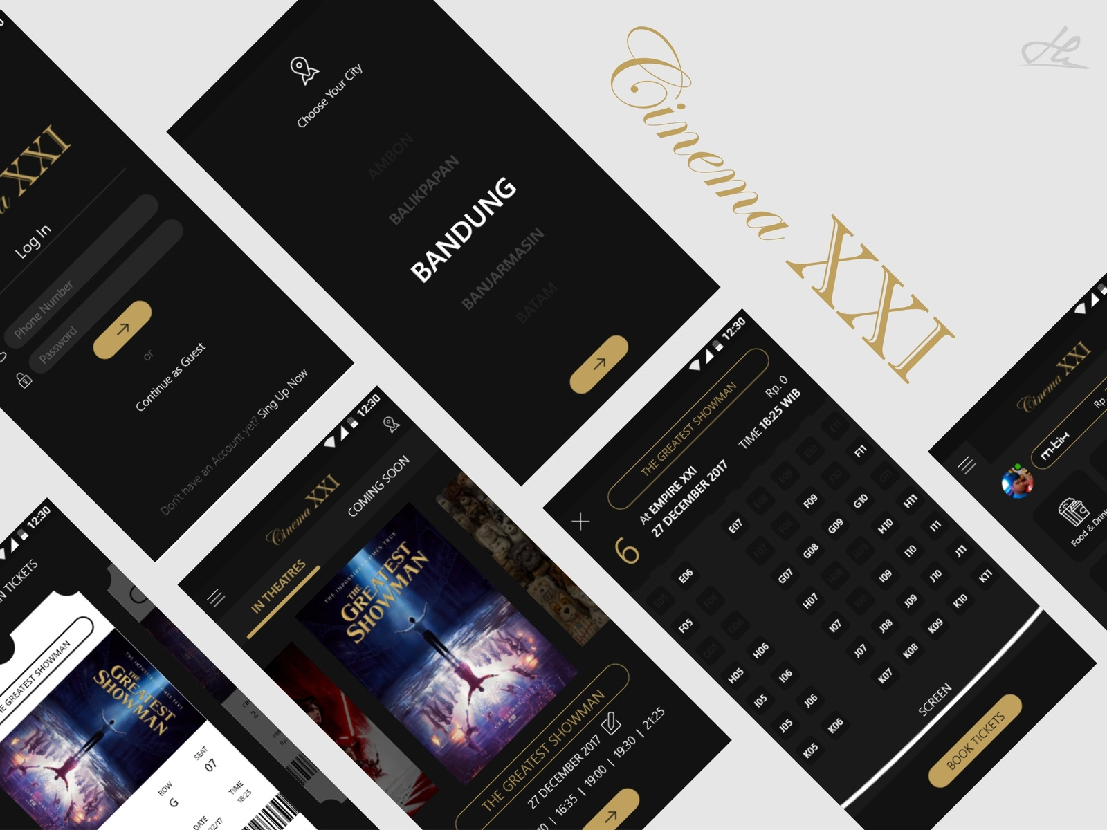 Cinema XXI App Redesign by Hilmi Hidayat on Dribbble Cinema XXI App Redesign by Hilmi Hidayat on Dribbble
