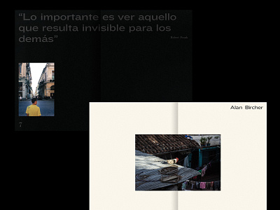 Alan Bircher | Portfolio book branding design editorial design graphic design photographer print