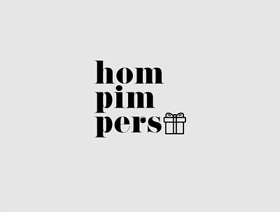 Hompimpers branding design icon logo typography vector