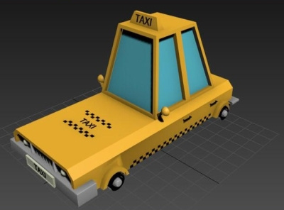 Lowpoly Car 3d 3d modelling 3dsmax