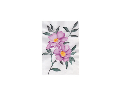 what flower flower painting watercolor