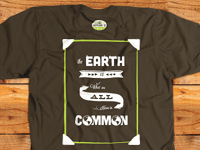 Earth Day 2013 shirt