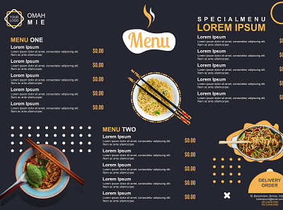 Menu List branding design il illustration illustrator