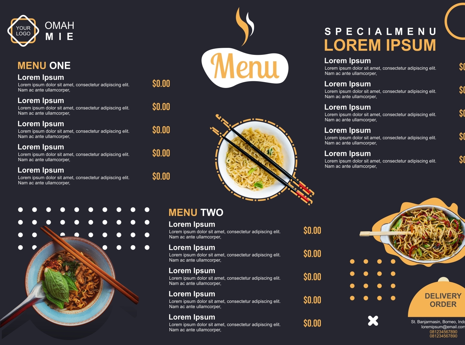 Menu List by Arief Rahman on Dribbble