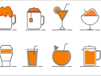 Drinking design icon