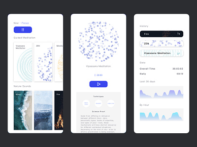 LingXi | Meditation Design design design app inspiration pattern