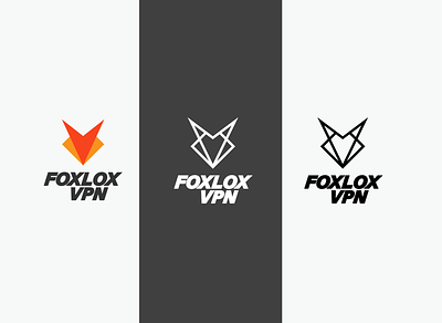 Foxlox VPN Logo Design 30 day logos brand identity branding graphic design identity design illustrator logo logo design