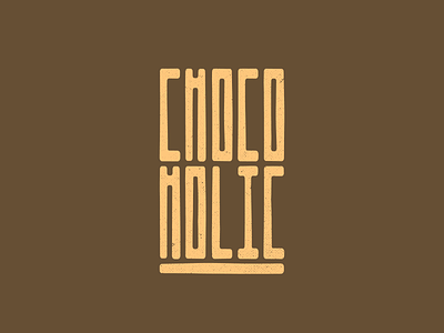 Chocoholic Lettering digital lettering illustration illustrator lettering typography vector
