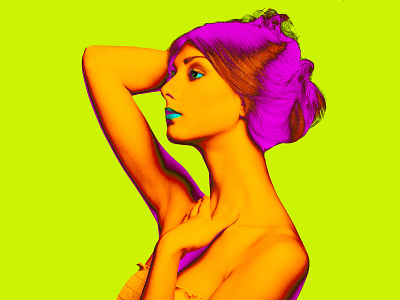 Fashion Photography. Color Manipulation.