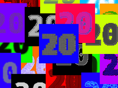 Celebrating the 20th Anniversary of Processing animation anniversary code coding creative coding experimental generative gif processing typography