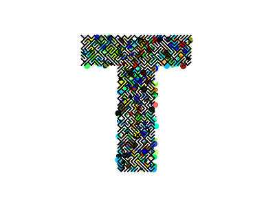 T generative processing typography