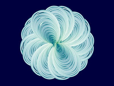 Spiral creative coding processing type