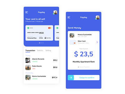 Credit card payment 002 android credit card dailyui design flat ios minimal mobile payment ui ui design uidaily uidailychallenge uiux ux
