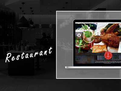 Restaurant Landing Page clean ui latestui minimal design restaurant website trending design uidesign website concept website design website template