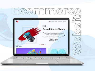 E commerce Website Layout