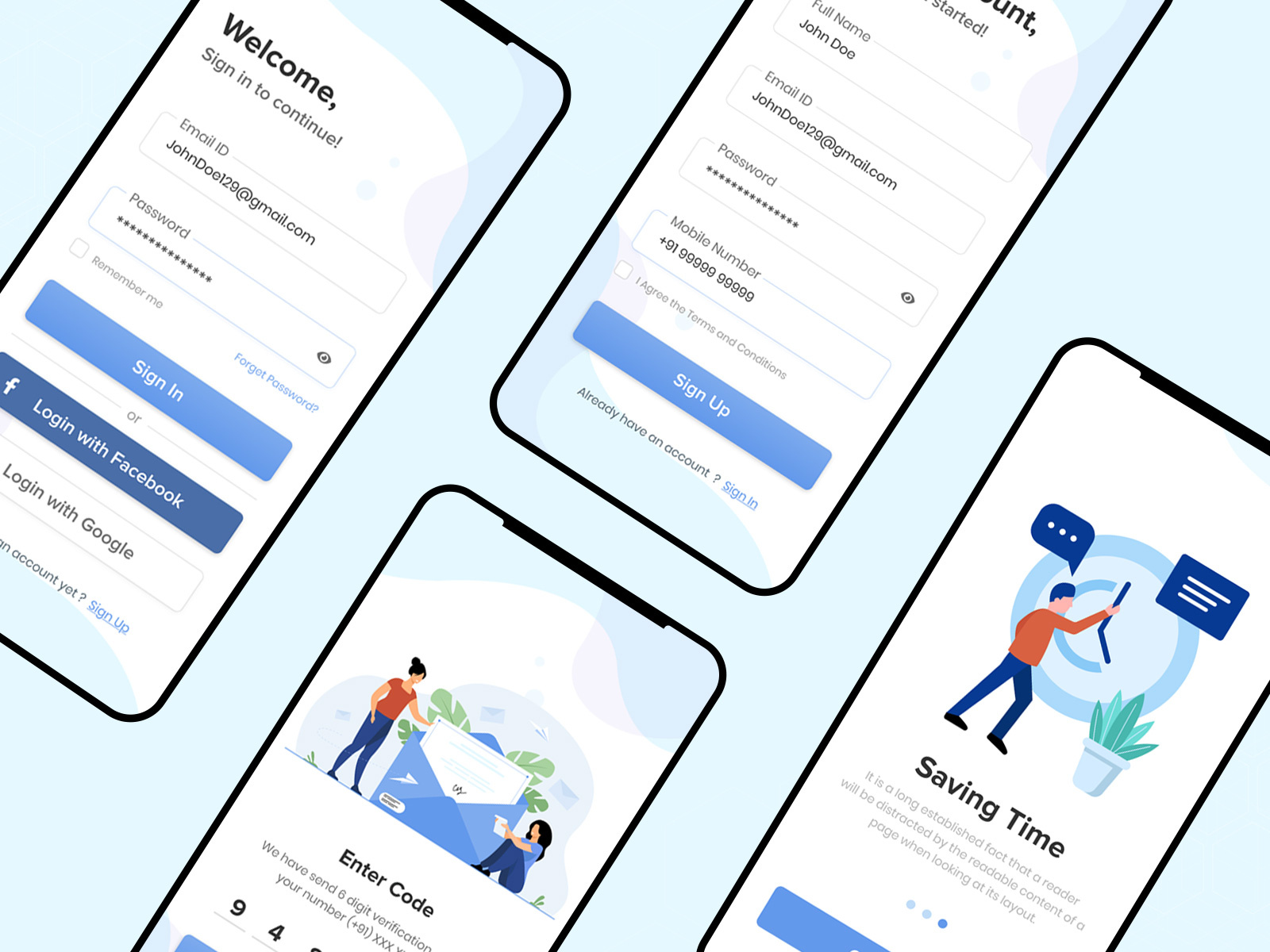 Register Login App Mockup By Brijesh Rana For The One Technologies On Dribbble Register Login App Mockup By Brijesh Rana For The One Technologies On Dribbble