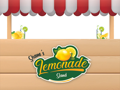 Brand identity for a lemonade stand brand identity creative logo logo logo concept