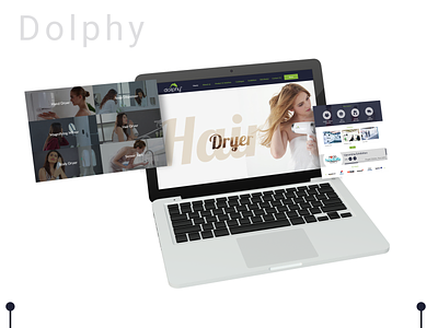 Website Design - Dolphy latestui uidesign website concept website design websitemockup websitetheme