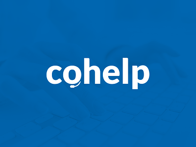 Cohelp branding identity lettering logo logotype
