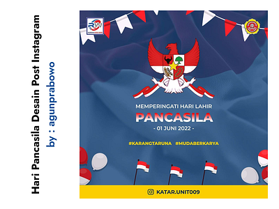 Desain Hari Pancasila Post Instagram