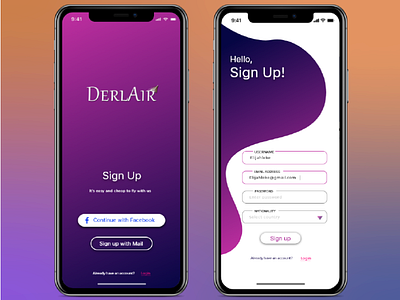 Daily UI Sign Up 001