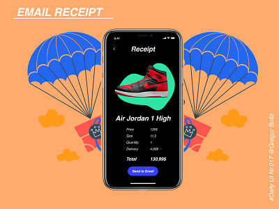 Email Receipt - Daily UI #017