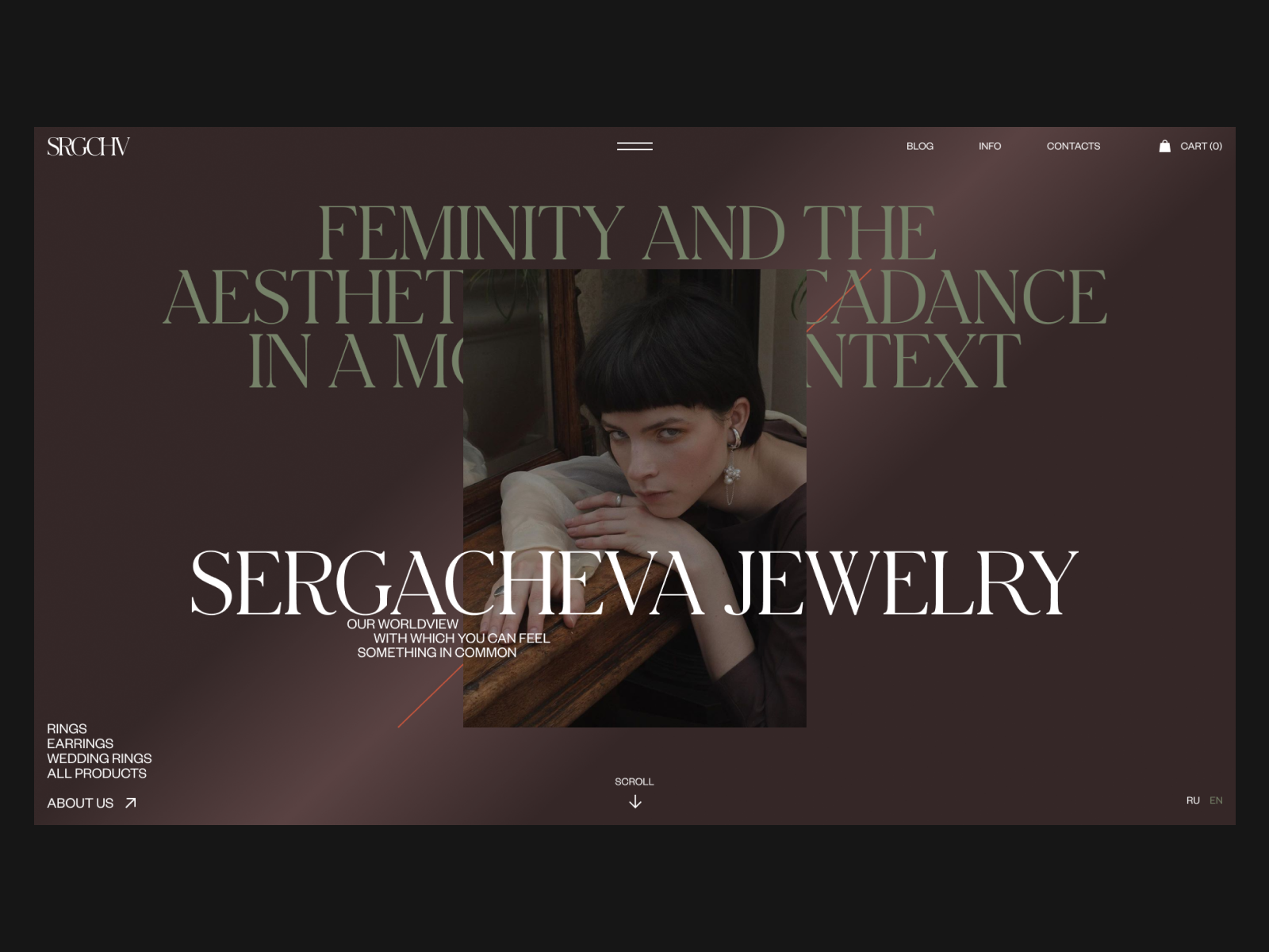 Sergacheva Jewelry   Concept #4 By Alexey Ivanov On Dribbble