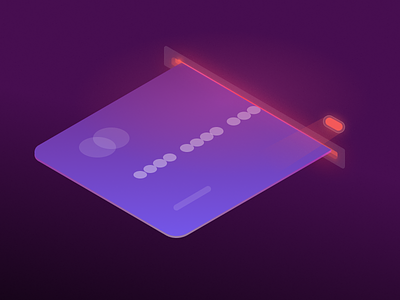 Credit card declined bank banking card card declined card expired credit card expiration date expired isometric isometric illustration neon pay payment payment declined transaction