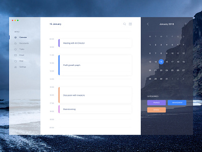 Calendar🗓 design flat illustration minimal ui ux web website