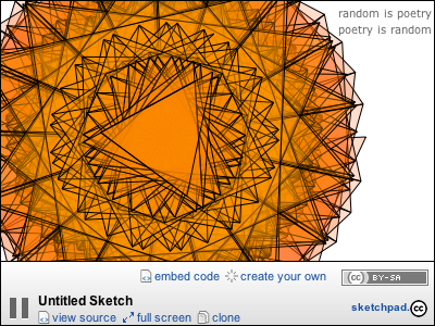 Studio Sketchpad canvas footer, expanded