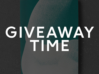 Giveaway! books ello fun giveaway gradient graphic design green layout pink screenprint shapes zines