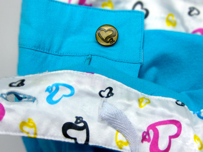 Hearts Reebok Trim Detail apparel button identity logo pattern textile print trim