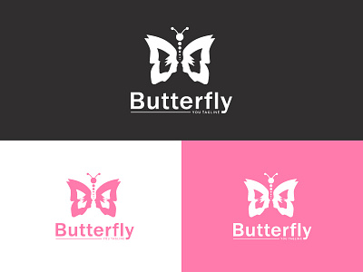 Butterpaly brand branding butterfly classic clean distinguished easy elegant face female feminine fly