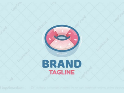 Floating Doughnut Logo (for sale)