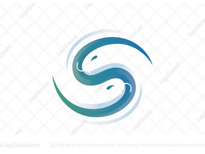 Letter S Snake Logo animal brand calligraphy concept gradient green letter logo logos modern negative s serpant snake space