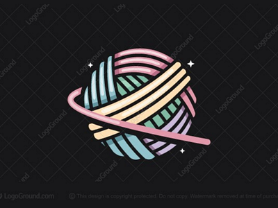 Knitting Planet Logo (for sale)